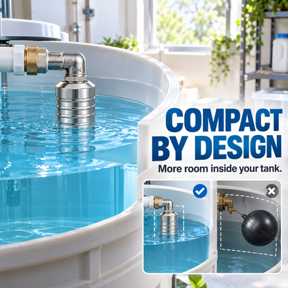 💧 304 Stainless Steel Automatic Water Level Control Valve – Auto Fill & Shutoff