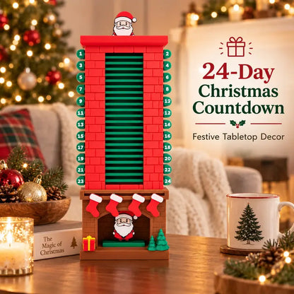 🎄Creative Christmas Chimney Advent Calendar – 24-Day Holiday Countdown