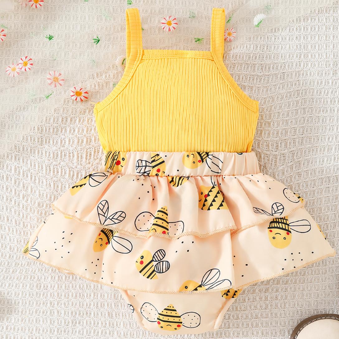 👗Cute summer dress set for baby girls