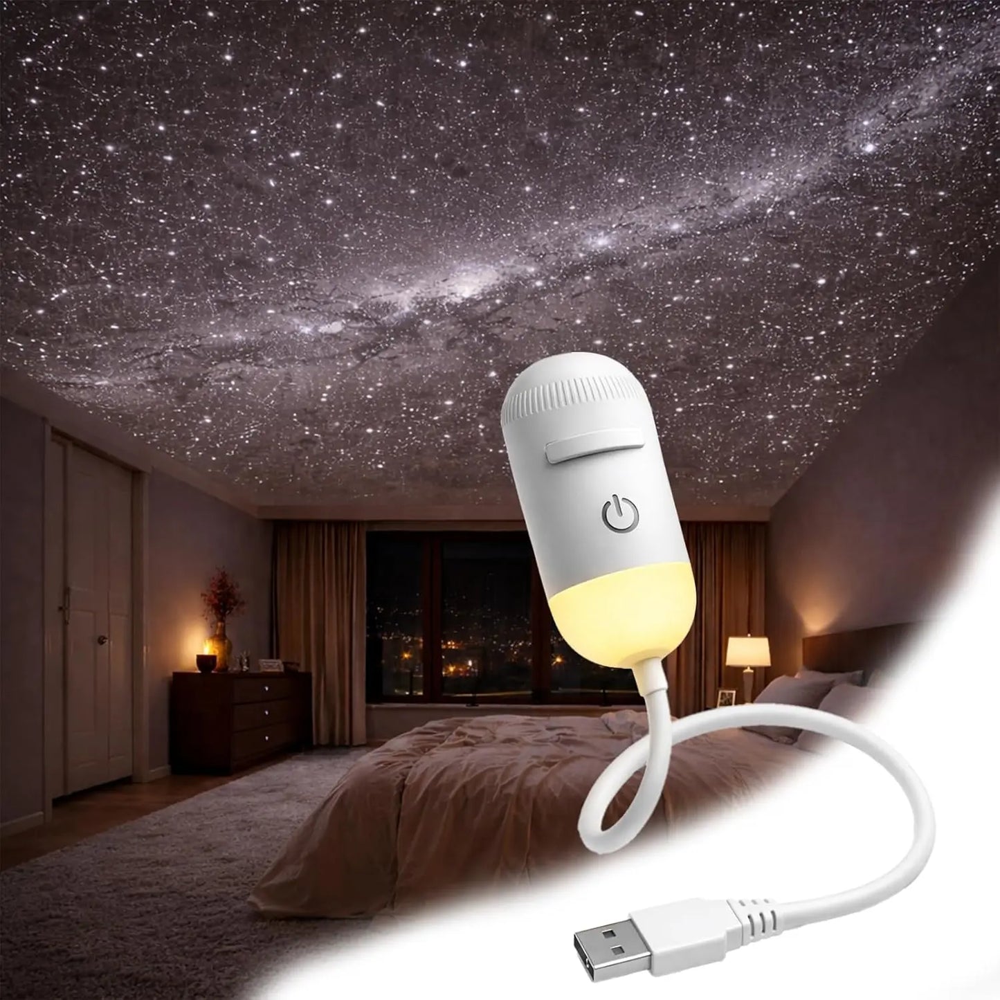 🌌Star projection lamp night light