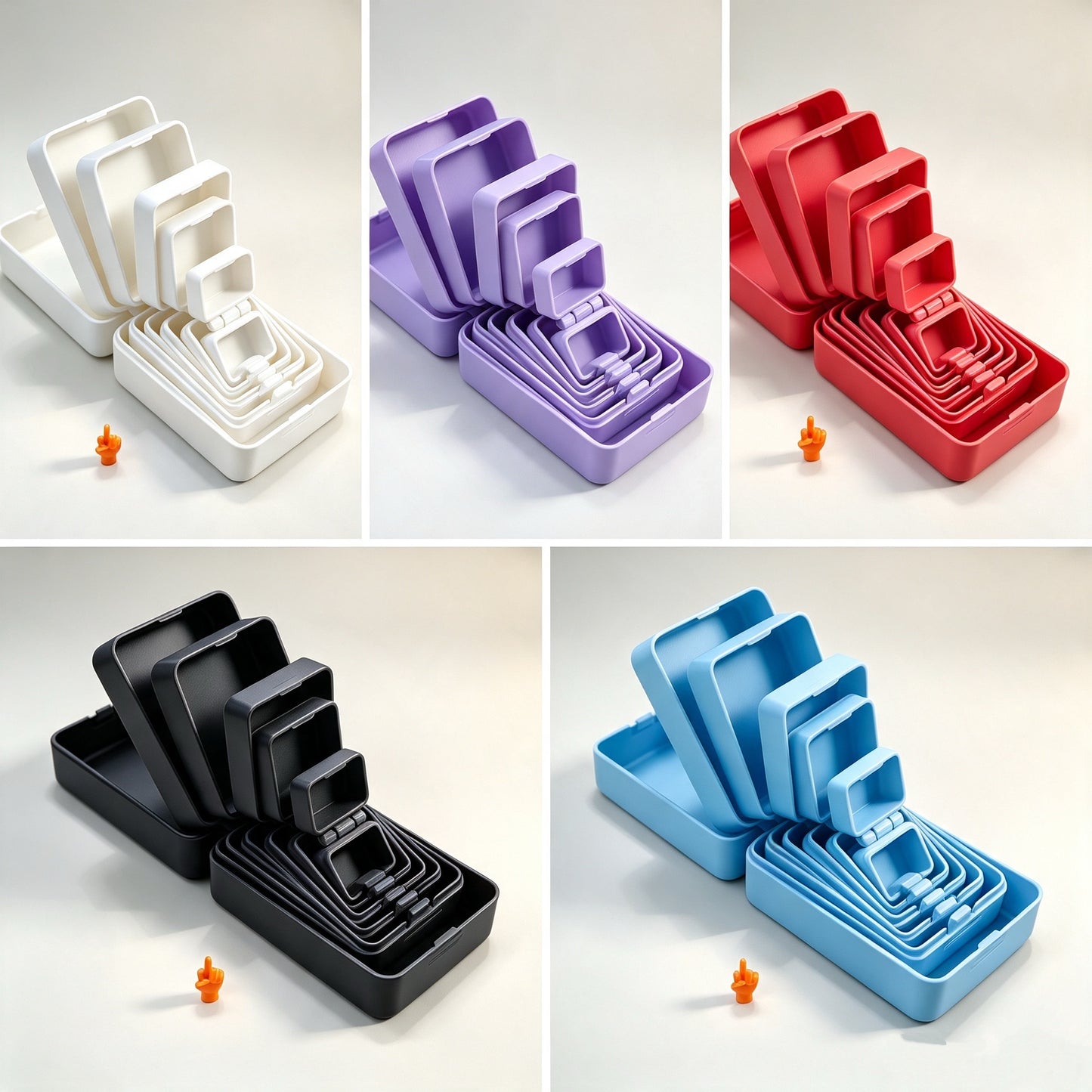 Colorful Matryoshka Boxes: Creative Prank Props