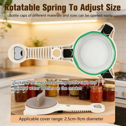 🥫4-in-1 Manual Adjustable Lid Opener