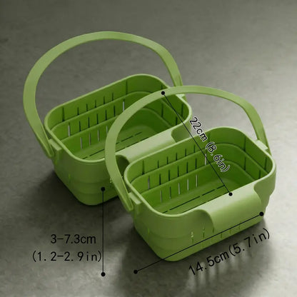 💧 Foldable Hanging Kitchen Sink Drain Basket, Stainless Steel Kitchen Accessories