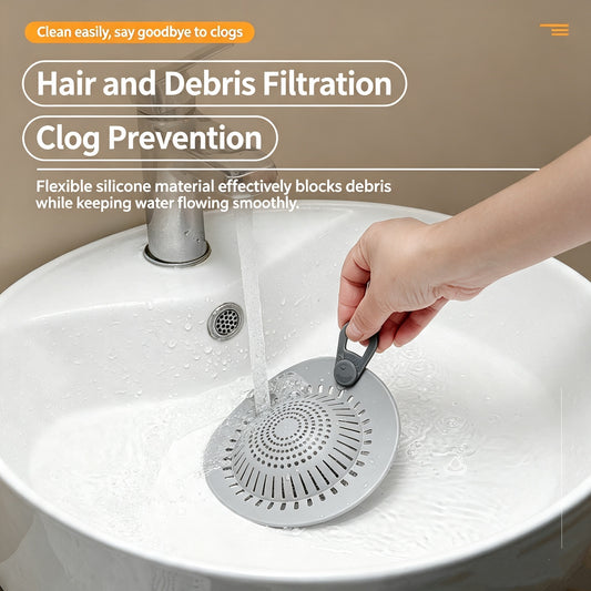 Silicone Drain Hair Catcher / Drain Outlet Strainer