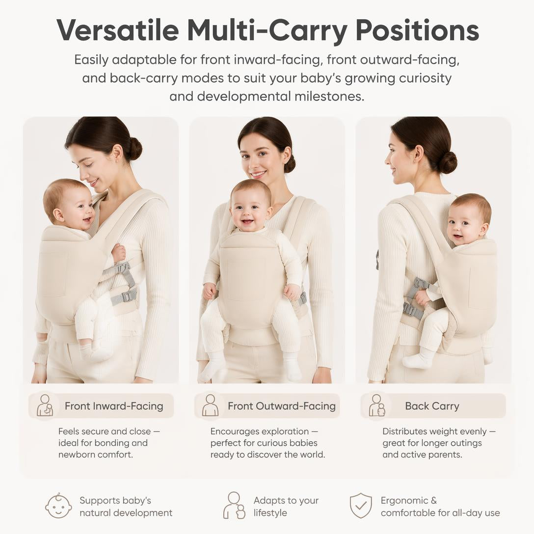 👶Baby double-shoulder multi-functional baby carrier