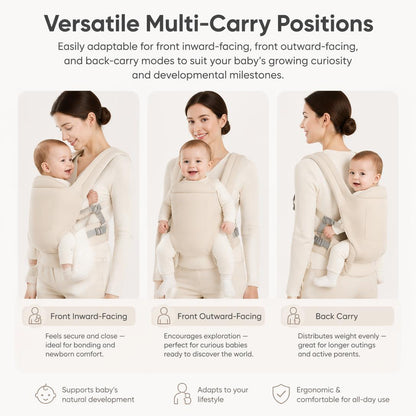 👶Baby double-shoulder multi-functional baby carrier