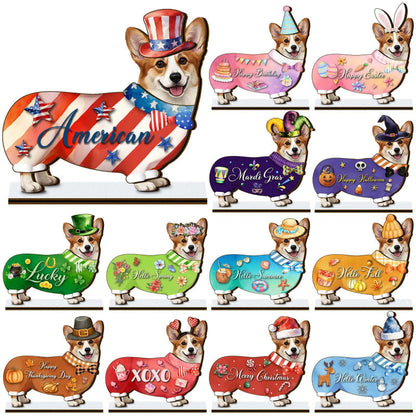 🎨Cute Animal Wooden Signs, Desktop Decor & Gifts