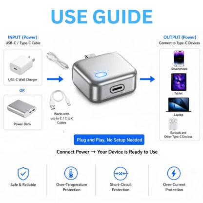 🔥Hot Sale 49% off🌟🔋 Physical-Disconnect Battery Guard, Auto & Self-Eject Charger