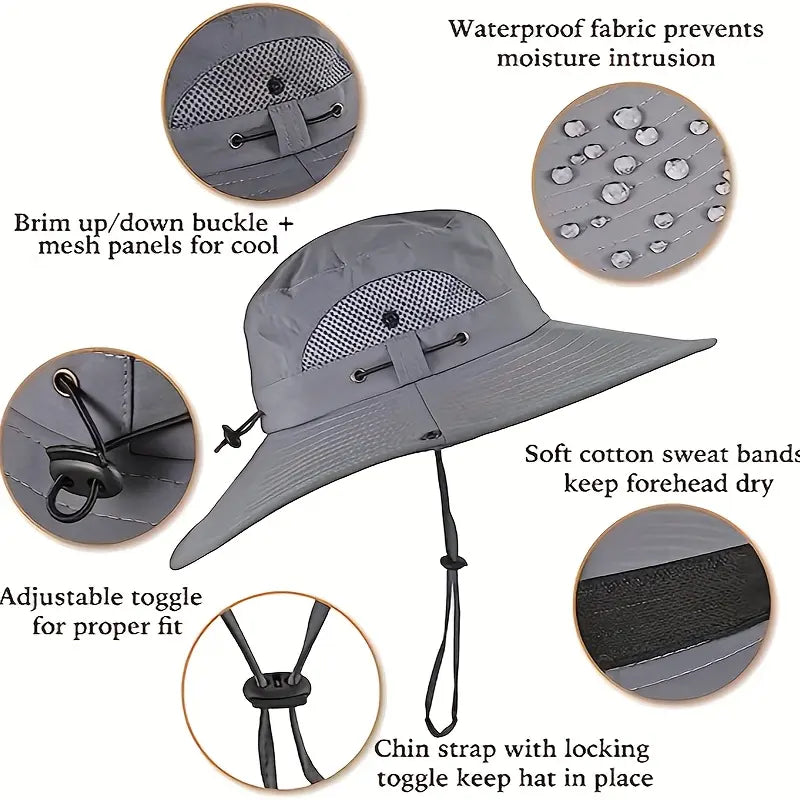 🌞New Solar-Powered Outdoor Cooling Fan Hat