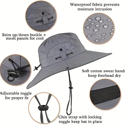 🌞New Solar-Powered Outdoor Cooling Fan Hat