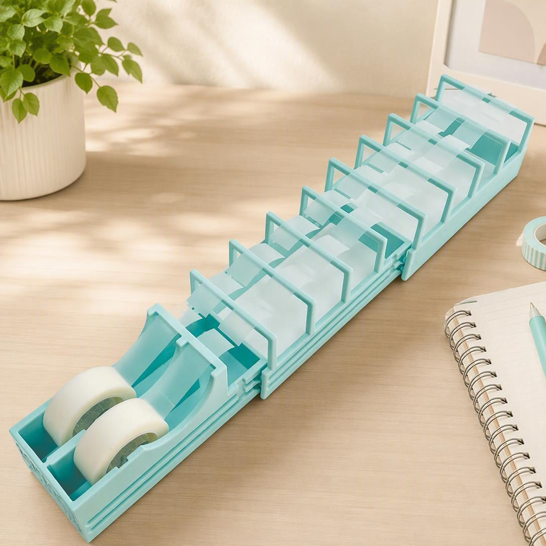 📏Retractable Multi-Roll Tape Dispenser