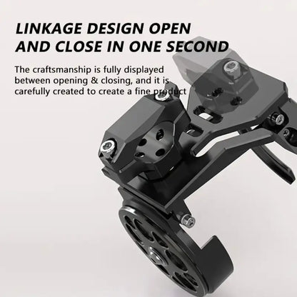 Bike Water Rotating Bottle Cage Mount Adjustable Folding Design