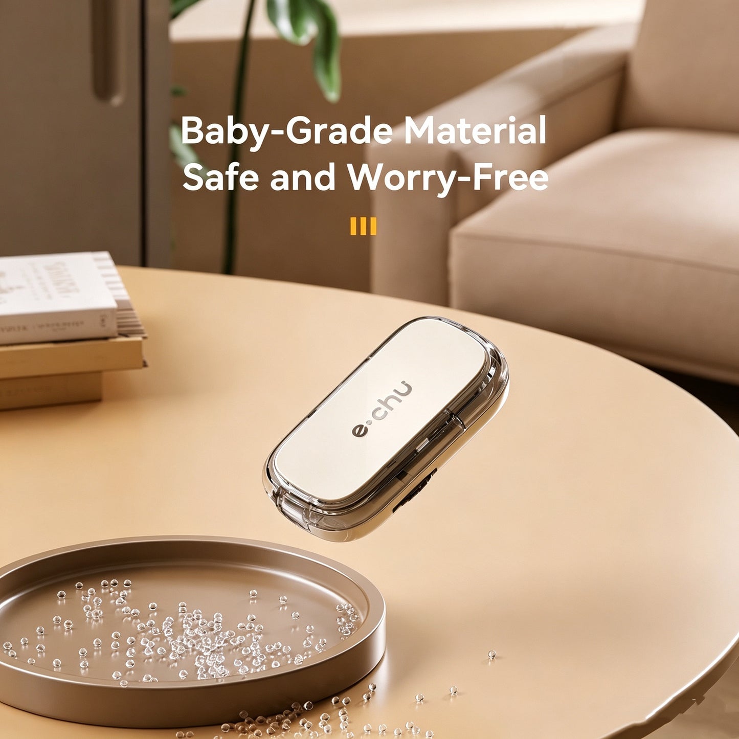 🔥Upgrade-Designed Compact 3-in-1 Pill Splitter Organizer - ABS+PC
