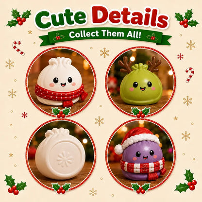 🥟24-Day Christmas Dumpling Countdown Toy Calendar