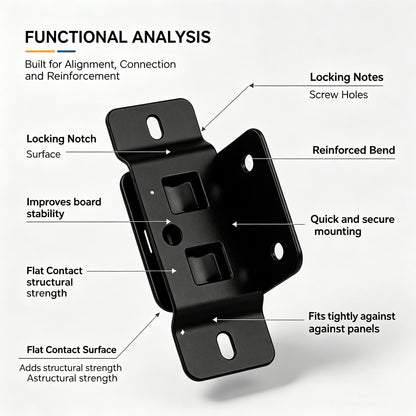 Furniture connecting bracket