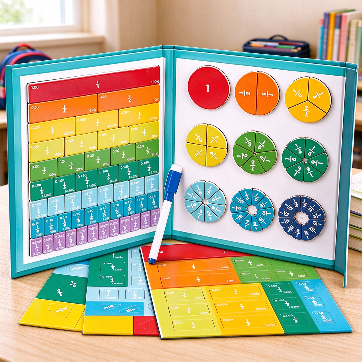 Magnetic Fraction Demonstration Book