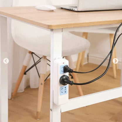 Buy 3 Get 2 Free ✨ Say Goodbye to Messy Cords! Self-Adhesive Socket Organizer & Power Strip Wall Mount 🛠️