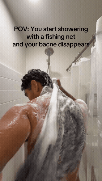 🧽Authentic African Exfoliating Net Bath Sponge