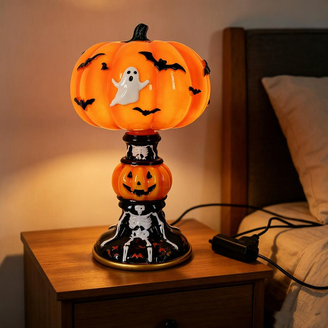 🎃Halloween Ghost Bat Pumpkin Table Lamp