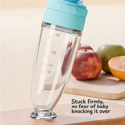Food Grade Silicone Baby Spoon Feeder 90ml 3OZ