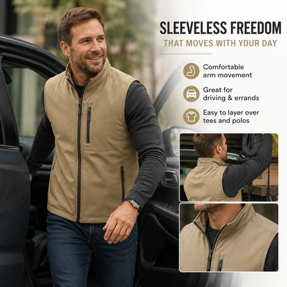 Men’s Everyday Concealment Vest –  Inner Storage