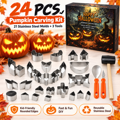🎃Halloween Pumpkin Carving Kit – Family DIY Set