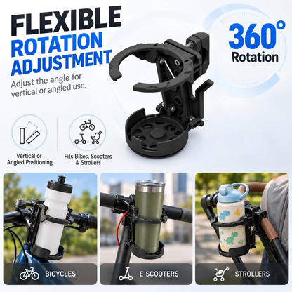 🚴 Foldable Bike Cup Holder