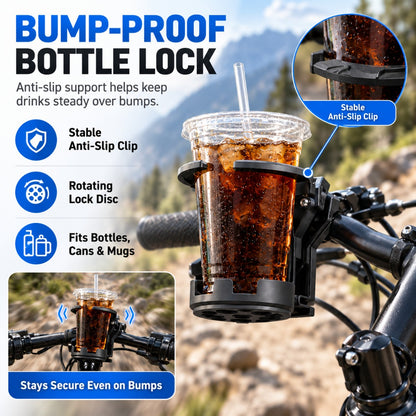 🚴 Foldable Bike Cup Holder