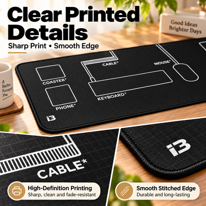 🖥️✨ 31.5″ Extended Desk Organization Mat — Everything in Its Place, More Room to Focus