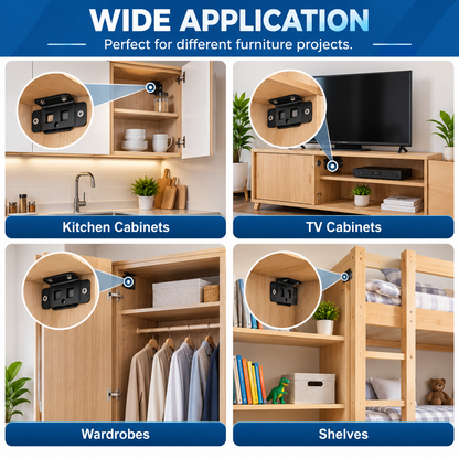 🔩 Interlocking Furniture Connector Bracket – Secure Wood Panel Fastener