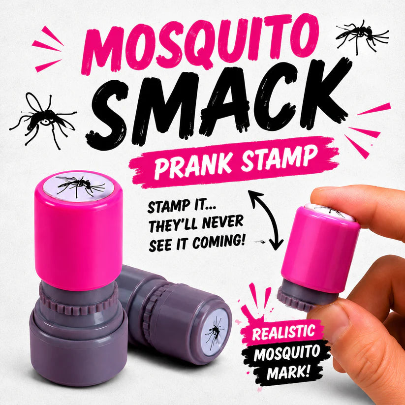 🦟💥 Funny Mosquitoes Stamp spoof strike toy