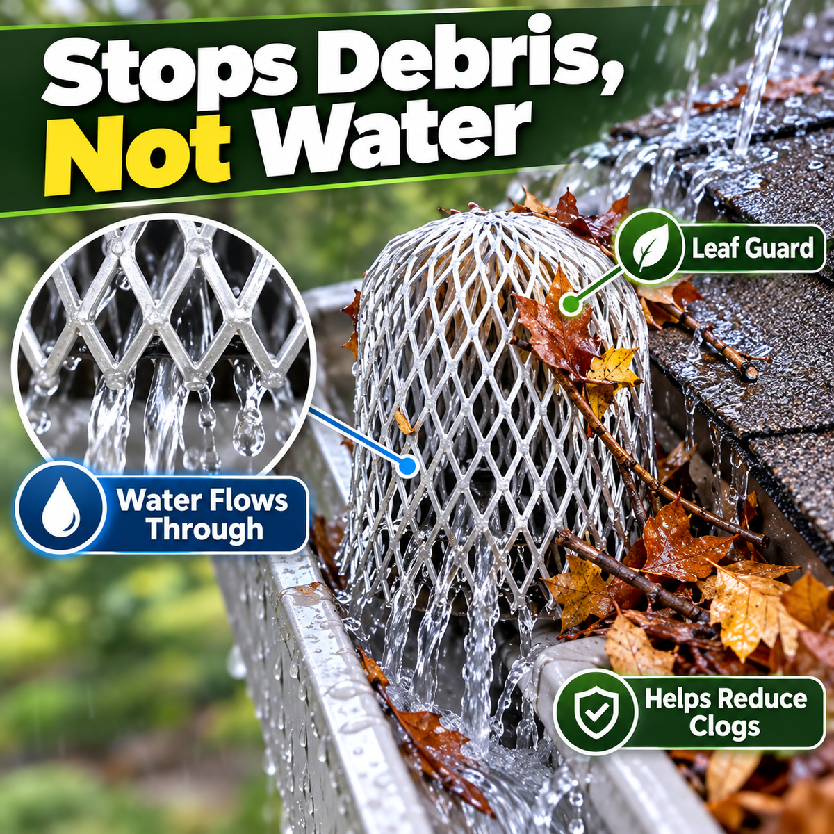 🐭 Expandable Metal Drain Guard – Mouse & Debris Barrier for Pipes & Outdoor Drains