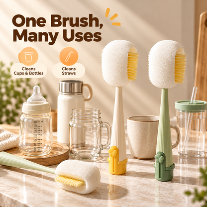 Multi-Purpose Bottle & Tumbler Cleaning Brush