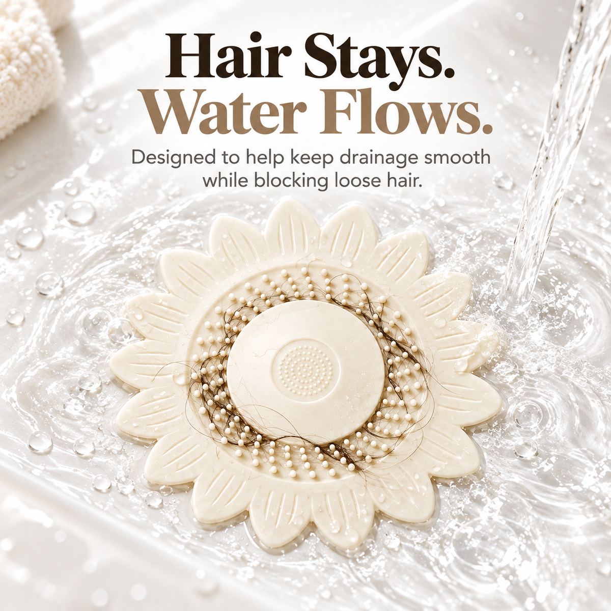 ✨Silicone Sink Drain Plug and Hair Catcher