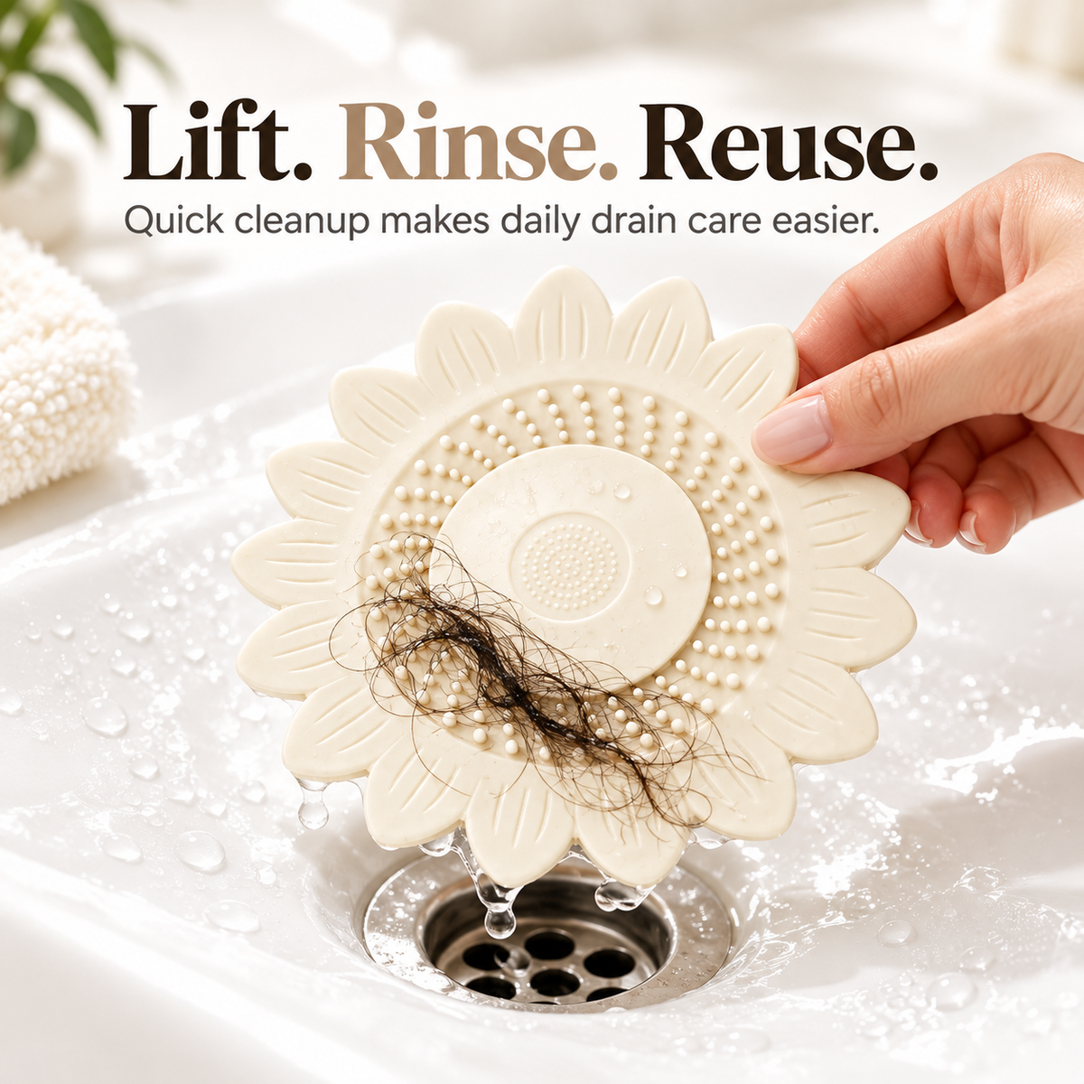 ✨Silicone Sink Drain Plug and Hair Catcher