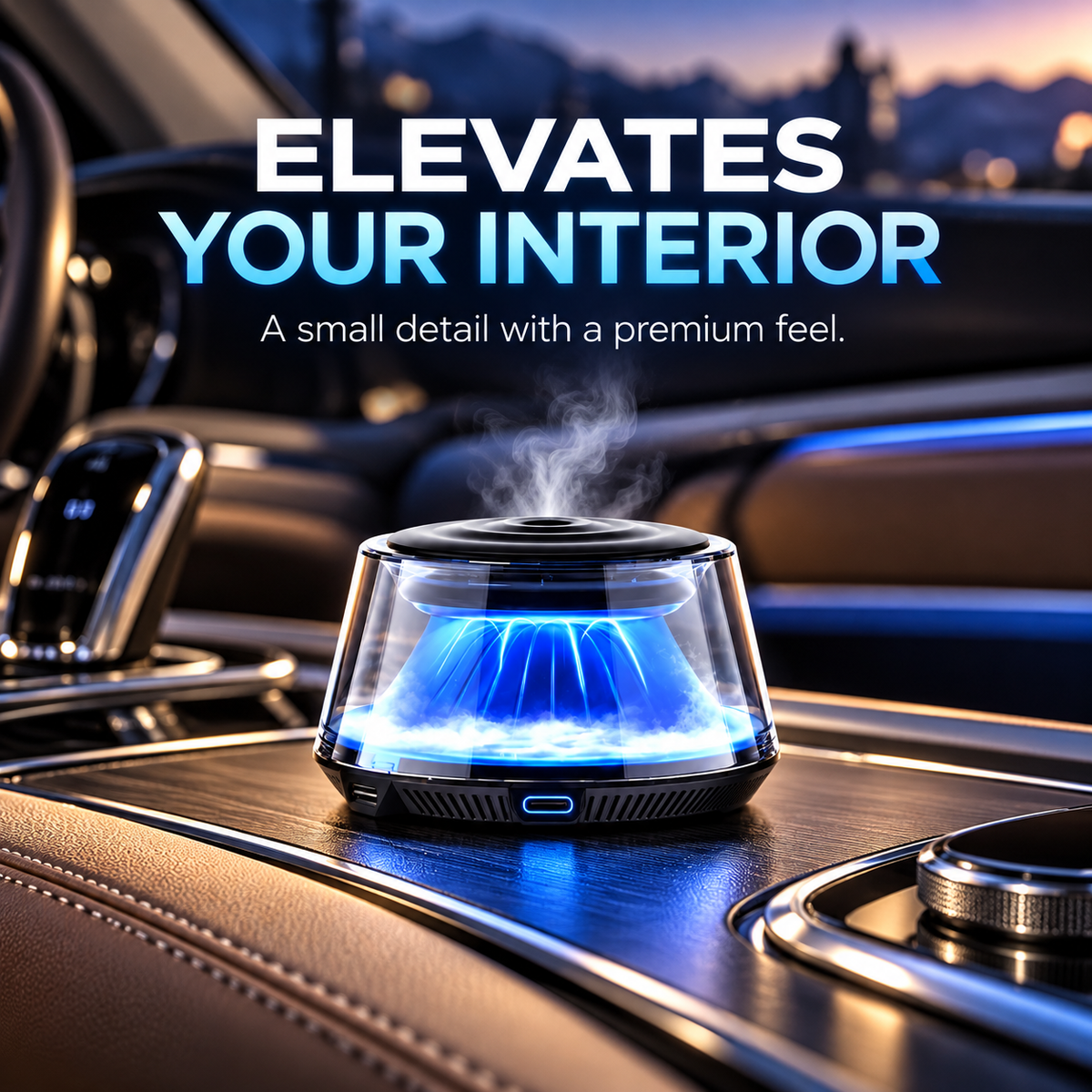Advanced automatic car fragrance diffuser