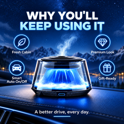Advanced automatic car fragrance diffuser