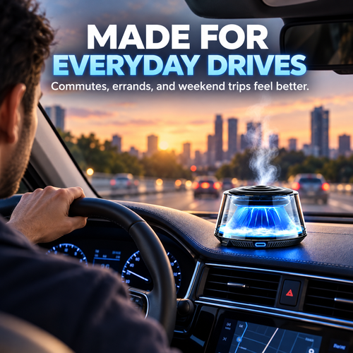 Advanced automatic car fragrance diffuser