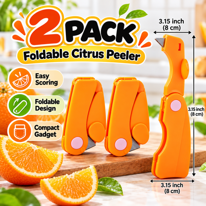 Foldable Citrus Peeler Tool（2Pcs）