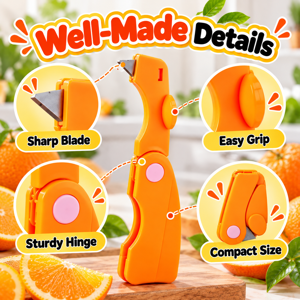 Foldable Citrus Peeler Tool（2Pcs）