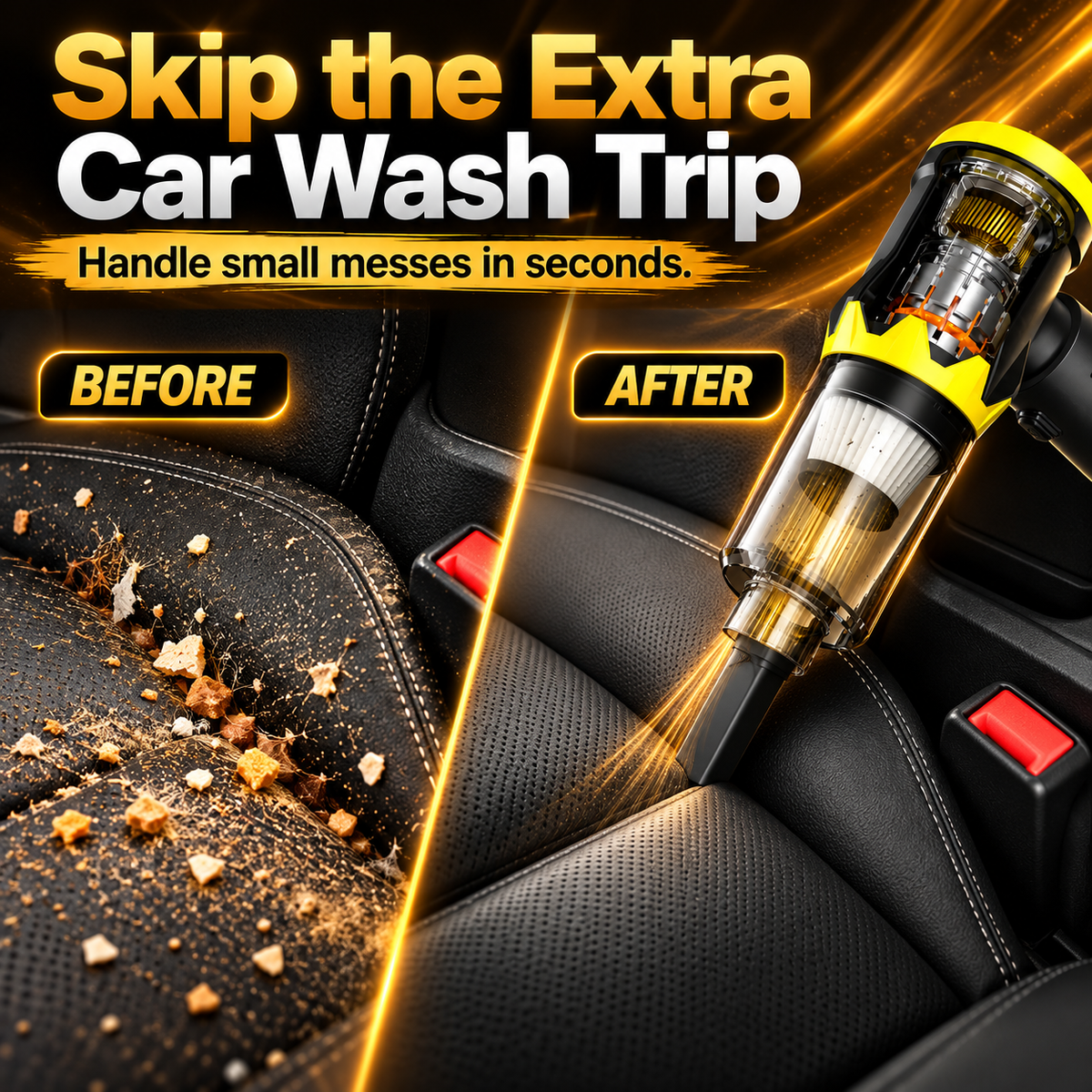 4-in-1 Cordless Handheld Vacuum