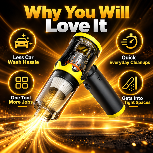 4-in-1 Cordless Handheld Vacuum
