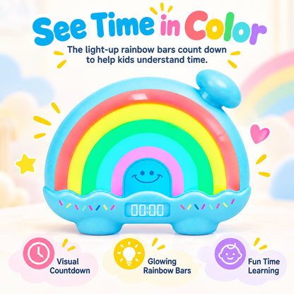 ⏰Educational Math Toy for Kids – BPA-Free Silent Countdown Clock