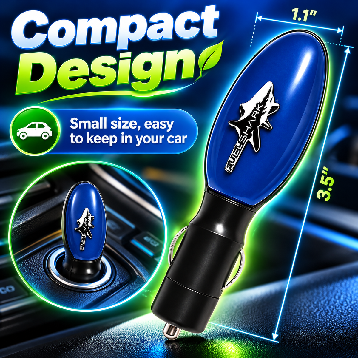 12V Car Fuel Saver Plug