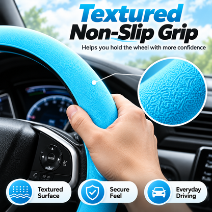 🚗Elastic Silicone Anti-Slip Car Steering Wheel Cover