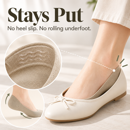 Women's Cushioned No-Show Socks for Flats（5Pcs）