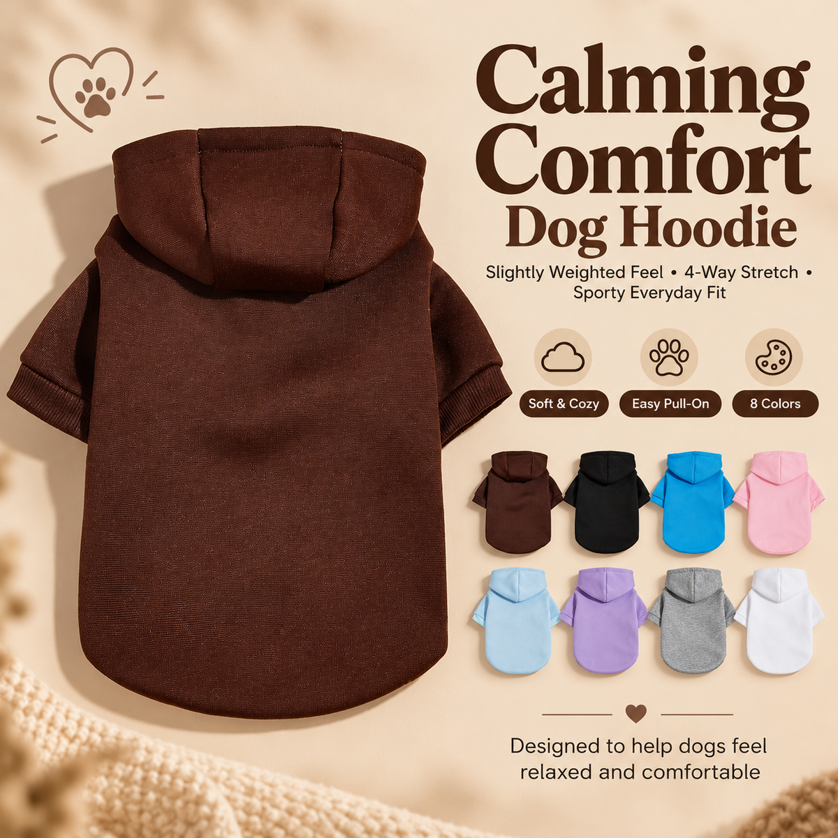 🐾Soft Hooded Pet Apparel Set