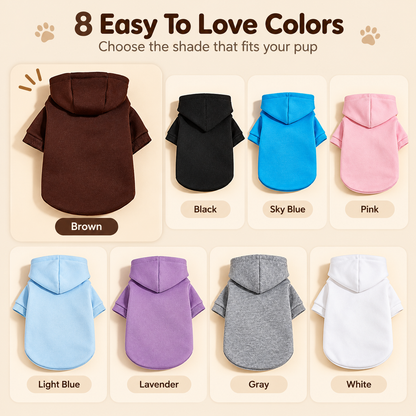 🐾Soft Hooded Pet Apparel Set