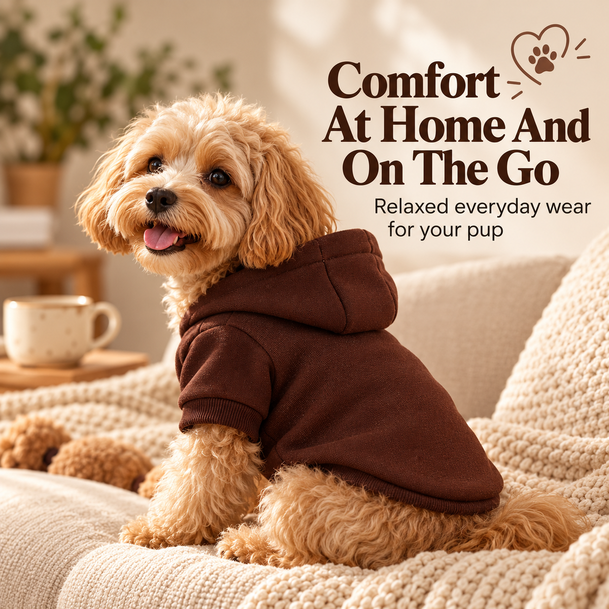🐾Soft Hooded Pet Apparel Set