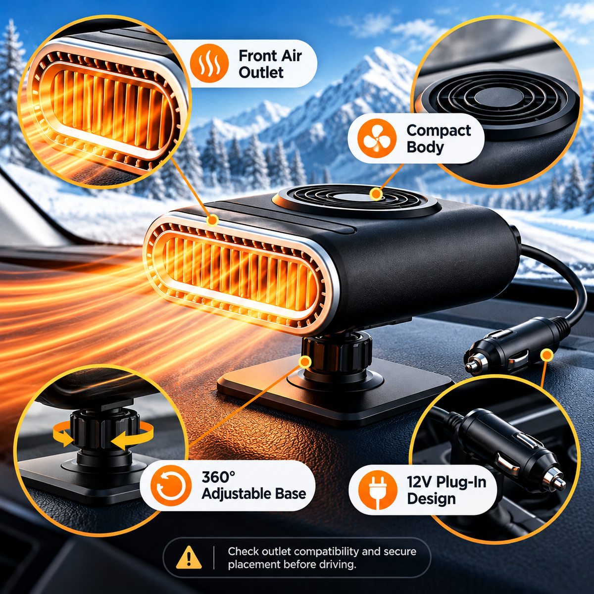 Portable Car Heater